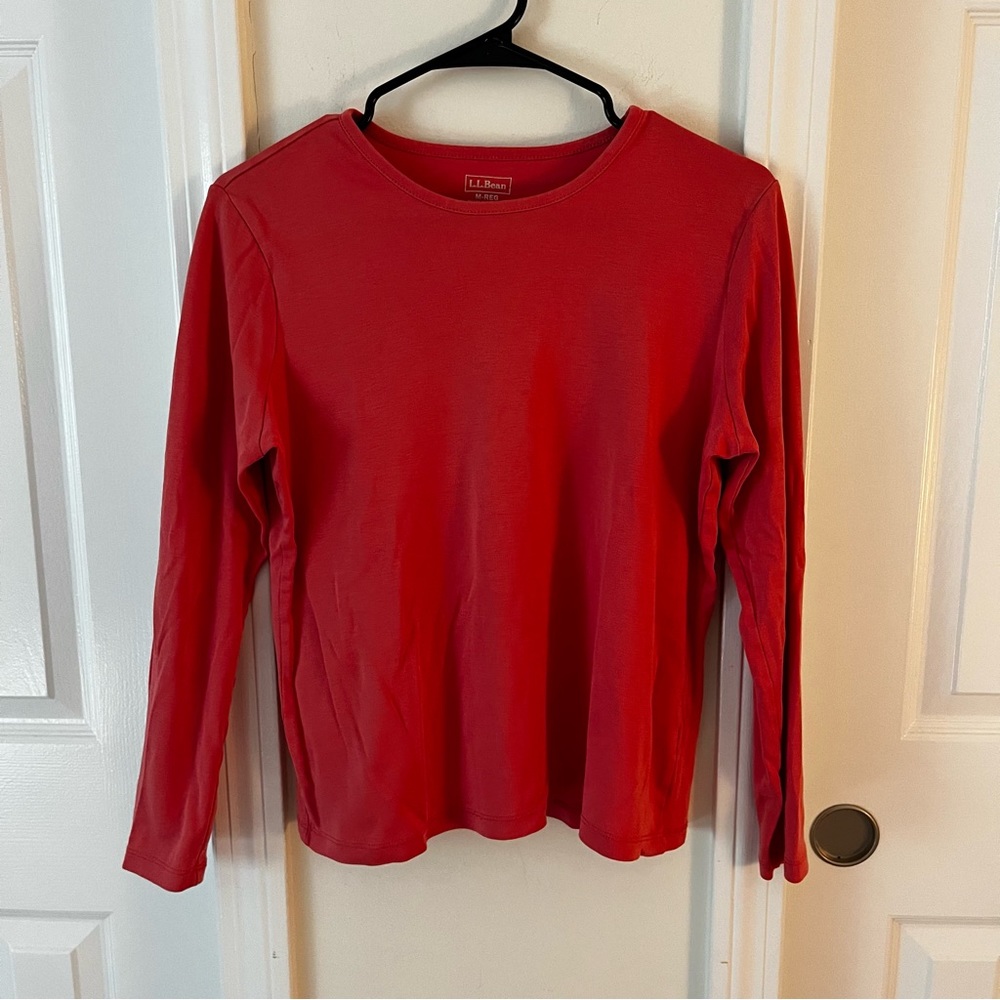 Women’s L.L. Bean Long Sleeve Cotton Top